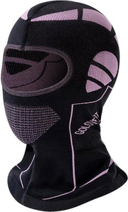 Motomasker invernale per volto - impermeabile al vento - caldo - misura unica - uomo - donna - sci - bici - moto - corsa - sport all'aperto - nero - viola - 53.