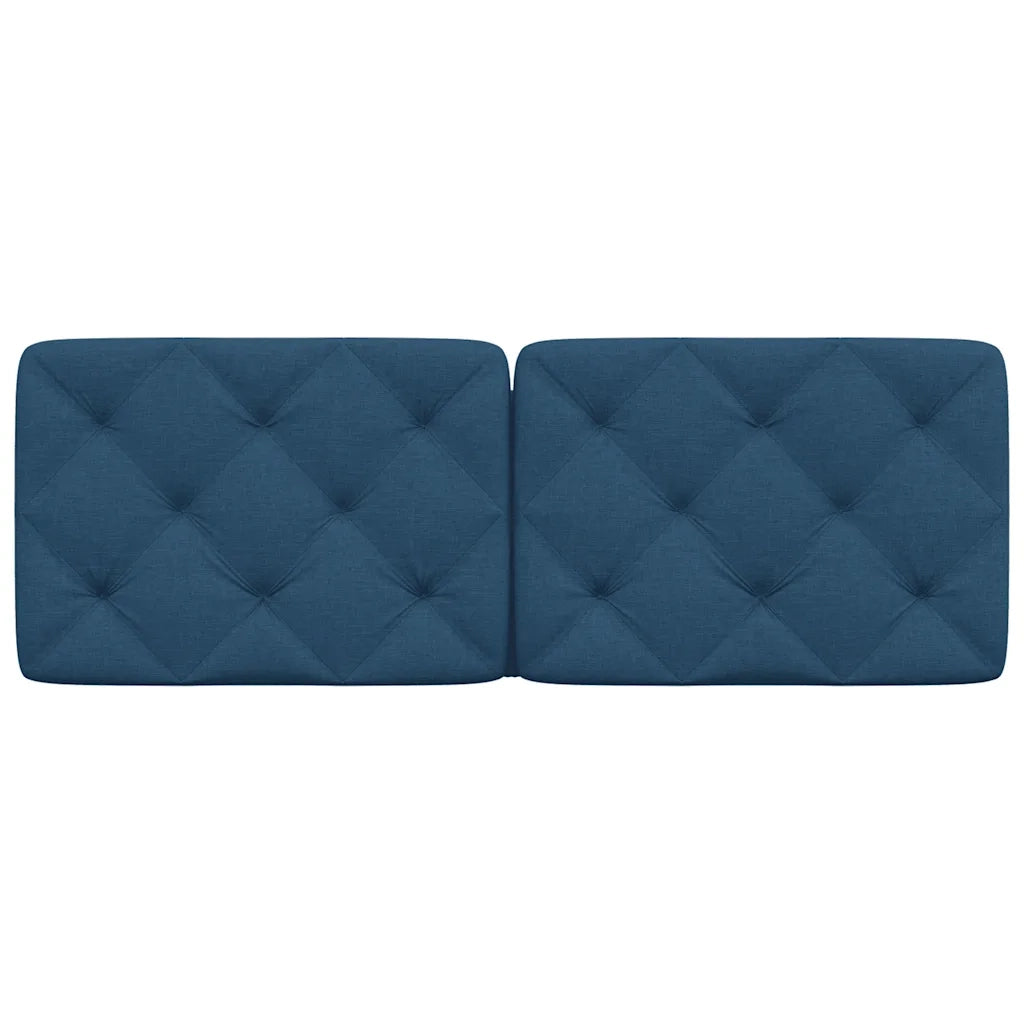 Cuscino Testiera Blu 120 cm in Tessuto 4019218