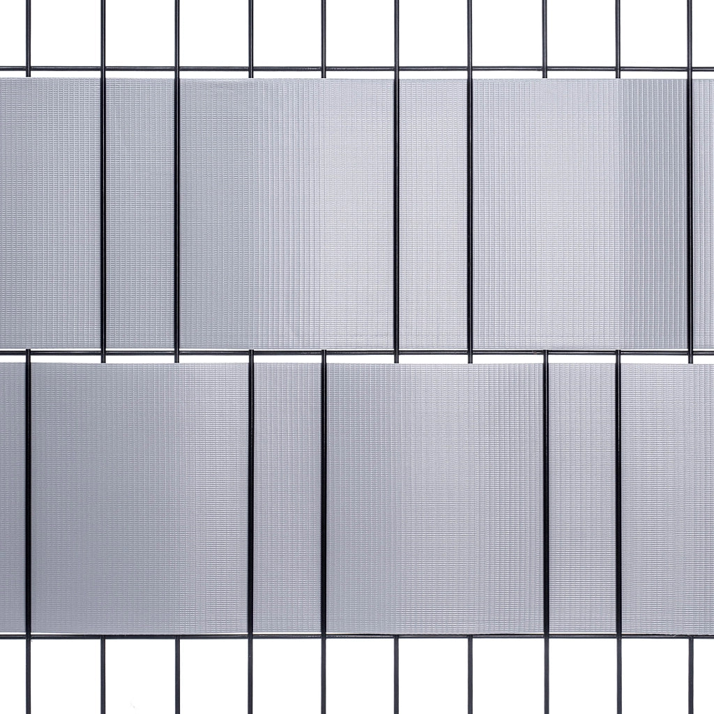 Nastro di protezione KADAX per pannelli di recinzione, recinzione, protezione UV, 20 clip, 19x35 m