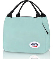 Mini sacchetto di isolamento, sacchetto per picnic, sacchetto per donne, sacchetto termico per viaggio, sacchetto per colazione in bicicletta, opzionale, impermeabile, sacchetto di 8,5L colore azzurro turquesa