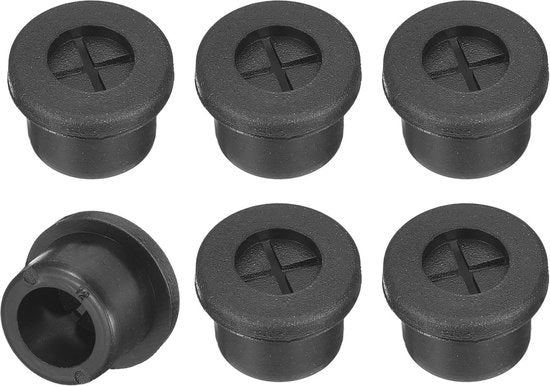 Porta cavi in gomma 12mm - Organizzatore cavi - Porta cavi silenziosa per ufficio 

Modello: Kabeldoorvoertule 12mm 
Spessore: 12mm 
Material: Gomma