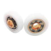Cuscinetti per box doccia 25 CG Liscio  Kit 2 pezzi