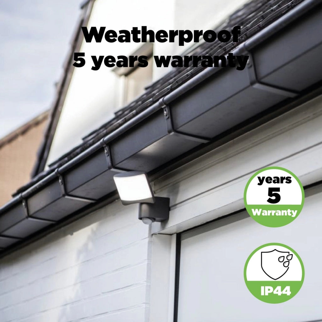 Applique esterna LED 12W sensore movimento Lutec SUNSHINE
