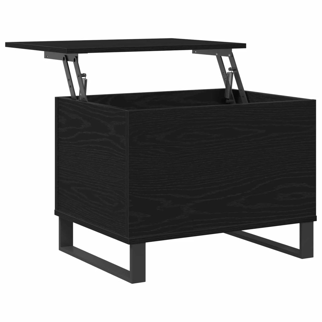 Tavolino da salotto Rovere Nero 60 x 44,5 x 45 cm 862967
