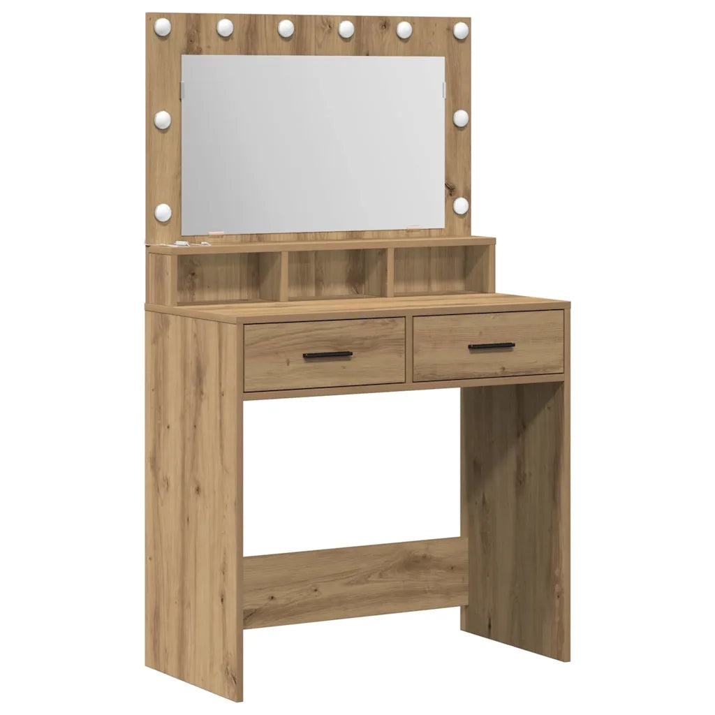 Tavolo da Trucco Rovere artigianale 79 x 41 x 135 cm 865090