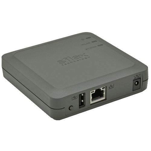 Usb device service print server silex ds-520an -(eu/uk) wired/wireless usb device server-eu/uk-version includes uk power adapter