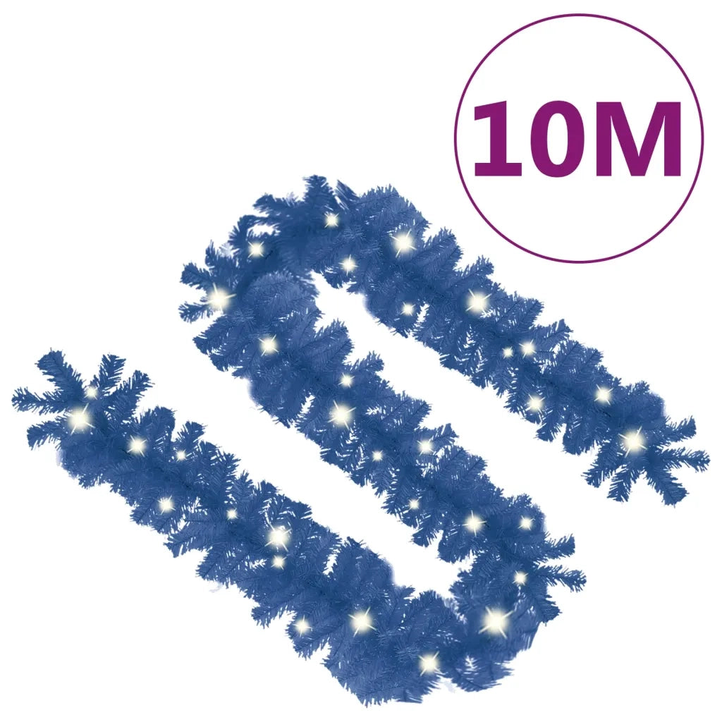 Ghirlanda Natalizia con Luci a LED 10 m Blu CFW4330615