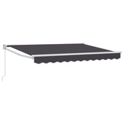 Tenda da Sole | Tenda retrattile Antracite 3,5 x 2 m