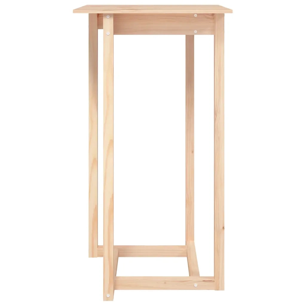 Set da Bar 3 pz in Legno Massello di Pino