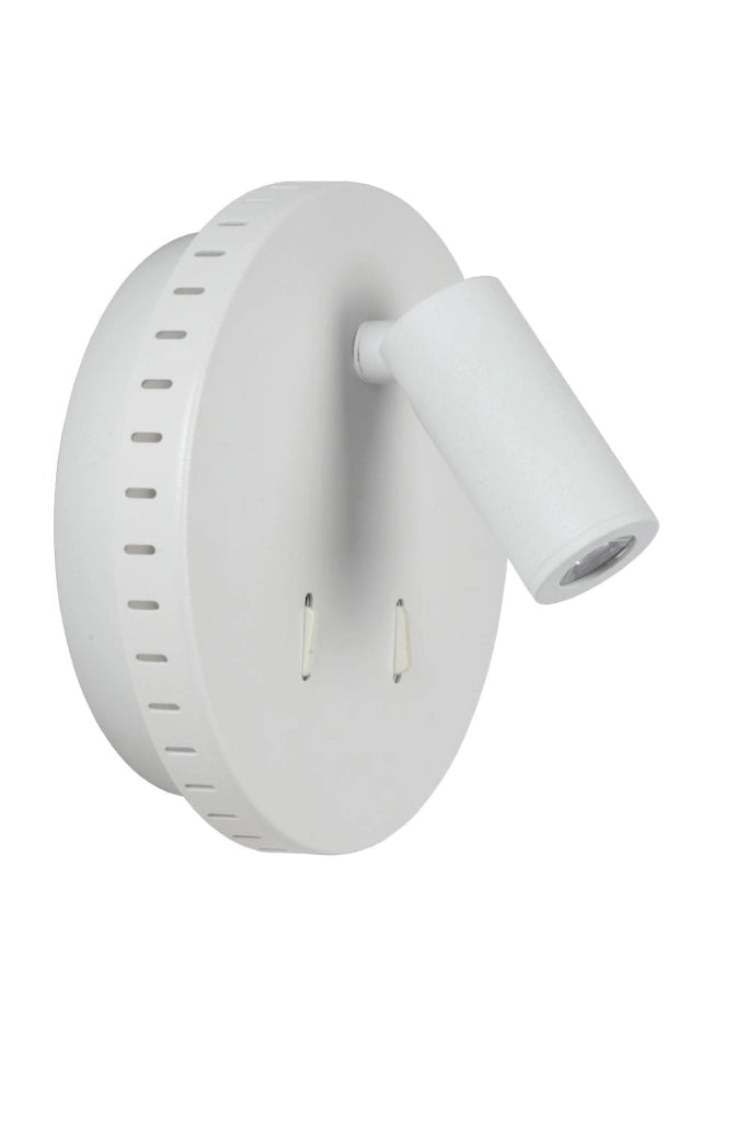 Lucide Bentjer applique bianca LED 6W 3000K IP20 metallo
