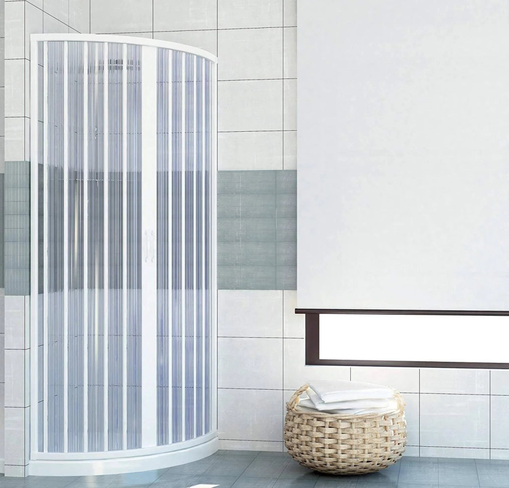 Box doccia Scorpione 80x80cm apertura semicircolare centrale