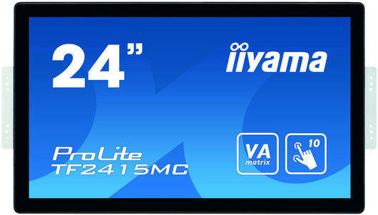 Iiyama prolite tf2415mc-b2 monitor pc 60,5 cm (23.8") 1920 x 1080 pixel full hd lcd touch screen multi utente nero