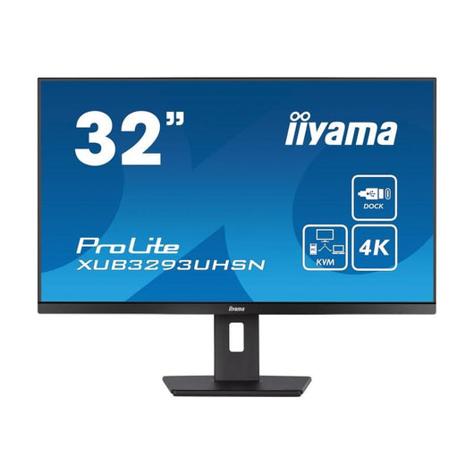 Iiyama prolite xub3293uhsn-b5 monitor pc 80 cm (31.5") 3840 x 2160 pixel 4k ultra hd lcd nero - 145126