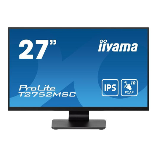 Iiyama prolite t2752msc-b1 monitor pc 68,6 cm (27") 1920 x 1080 pixel full hd led touch screen nero - 151954