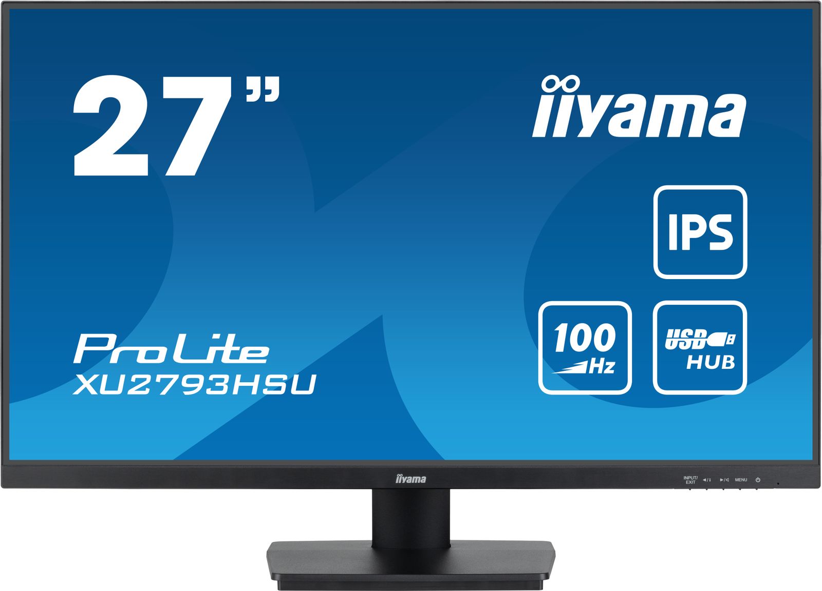 Iiyama prolite xu2793hsu-b6 monitor pc 68,6 cm (27") 1920 x 1080 pixel full hd led nero