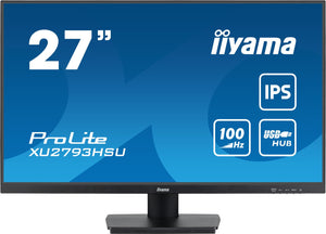 Iiyama prolite xu2793hsu-b6 monitor pc 68,6 cm (27") 1920 x 1080 pixel full hd led nero