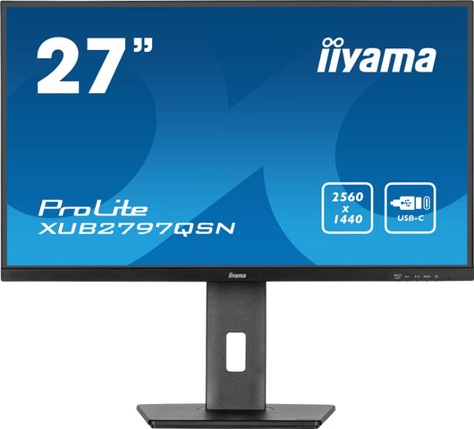 Iiyama prolite xub2797qsn-b2 monitor pc 68,6 cm (27") 2560 x 1440 pixel 2k ultra hd led nero - 158400