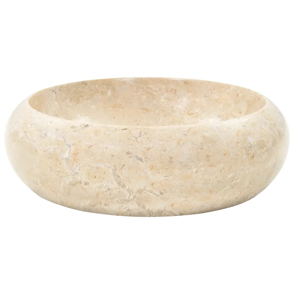 Lavandino 40x12 cm in Marmo Crema CFW5030655