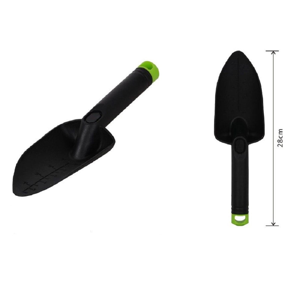 Trade Shop - Pala Paletta Terra Attrezzo Giardinaggio Giardino Manico In Plastica 28cm 90171 -