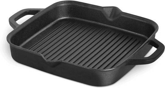 Grillpan in acciaio inossidabile 26 cm per risultati BBQ perfetti
