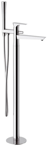 Miscelatore vasca da pavimento con deviatore e kit doccia - serie diva