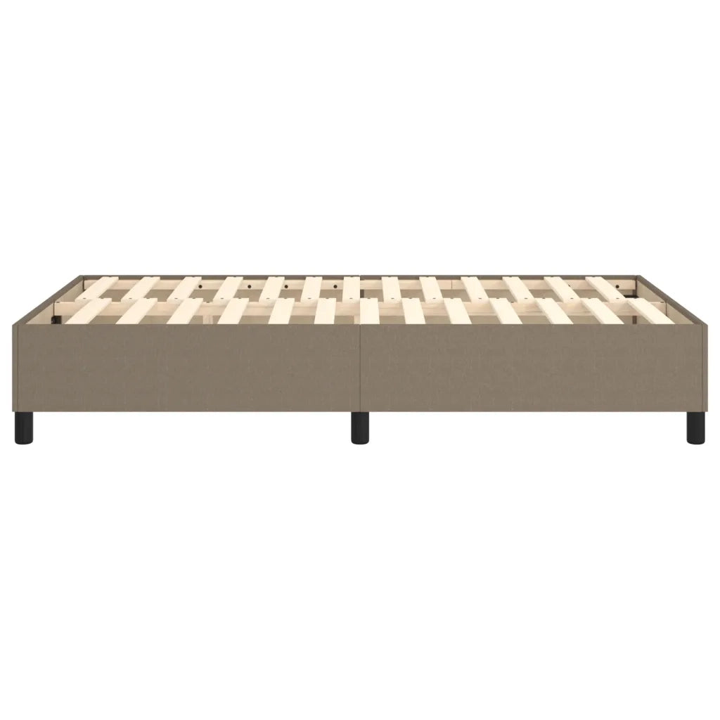 Struttura Letto a Rete a Molle Tortora 120x200 cm Tessuto 3120850
