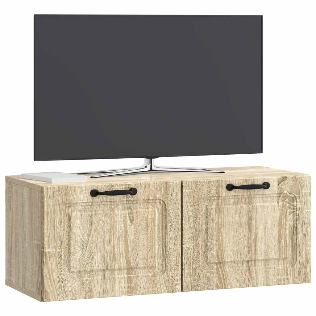 Mobile Porta TV da Muro Rovere Sonoma 78,5 x 31 x 30 cm