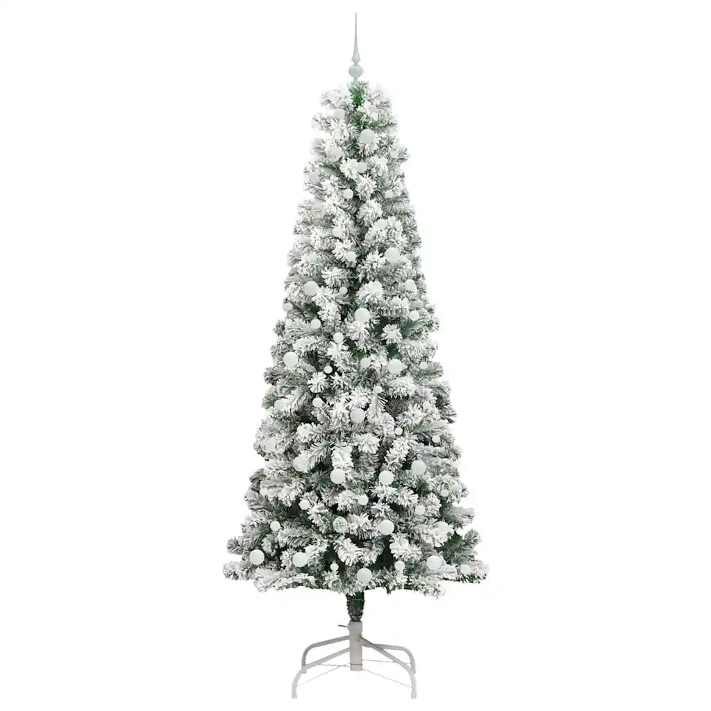 Albero di Natale | Decorazioni natalizie Artificiale con Rami Pieghevoli 240 cm