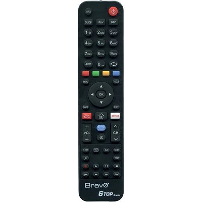 TELECOMANDO 6 TOP BRAND TV BRAVO