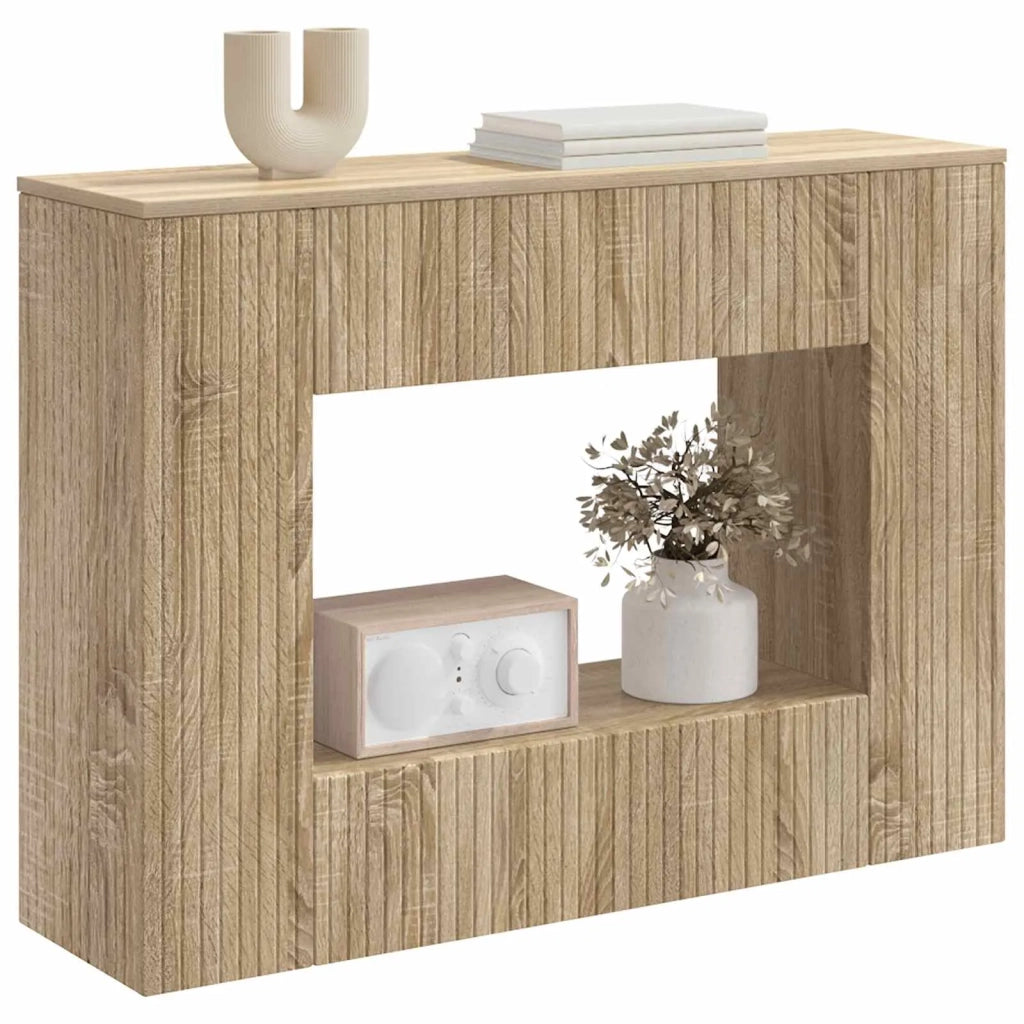 Tavolo consolle Rigato Rovere Sonoma 101 x 29 x 74 cm