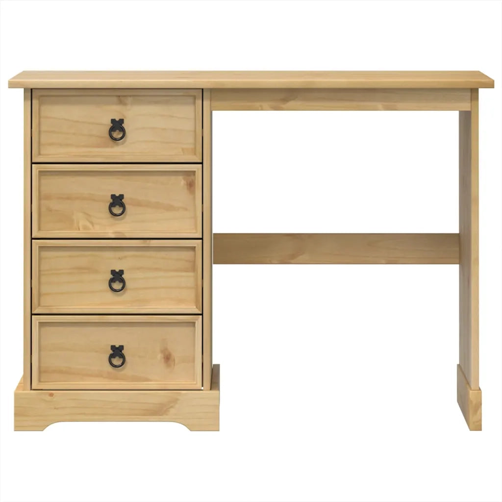 Toeletta Corona 104x47x75 cm in Legno Massello di Pino 4005684