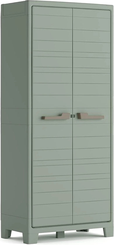 Scatola per esterni con 4 pannelli regolabili in plastica esterna 80 x 44 x 182 cm