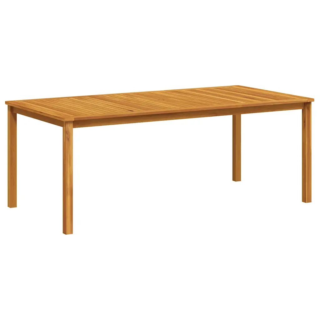 Tavolo da Giardino 200x100x74 cm in Legno Massello di Acacia 44106
