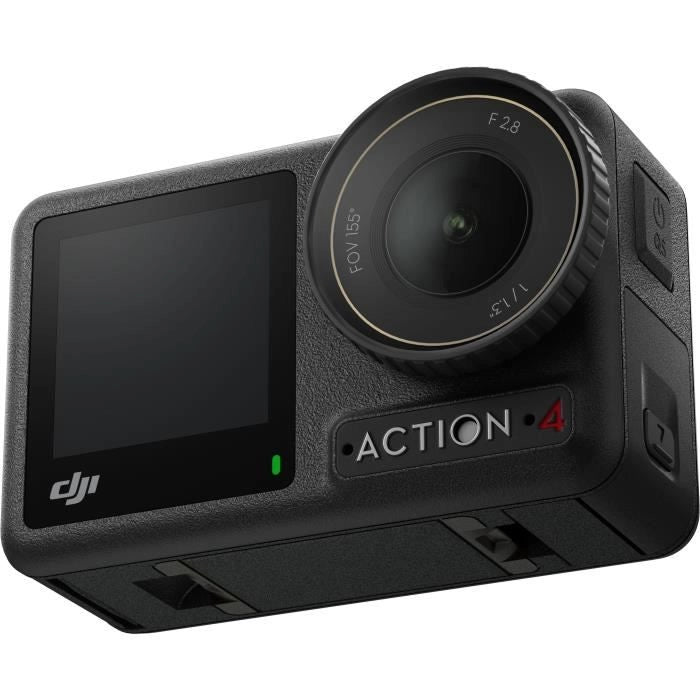 Fotocamera sportiva - DJI - Osmo Action 4 Adventure Combo - Sensore da 1/1,3 pollici - 4K/120 fps - FOV ultra ampio da 155