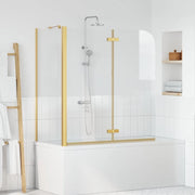 Involucro Doccia Oro 120 x 68 x 130 cm Vetro ESG e Alluminio 42018538
