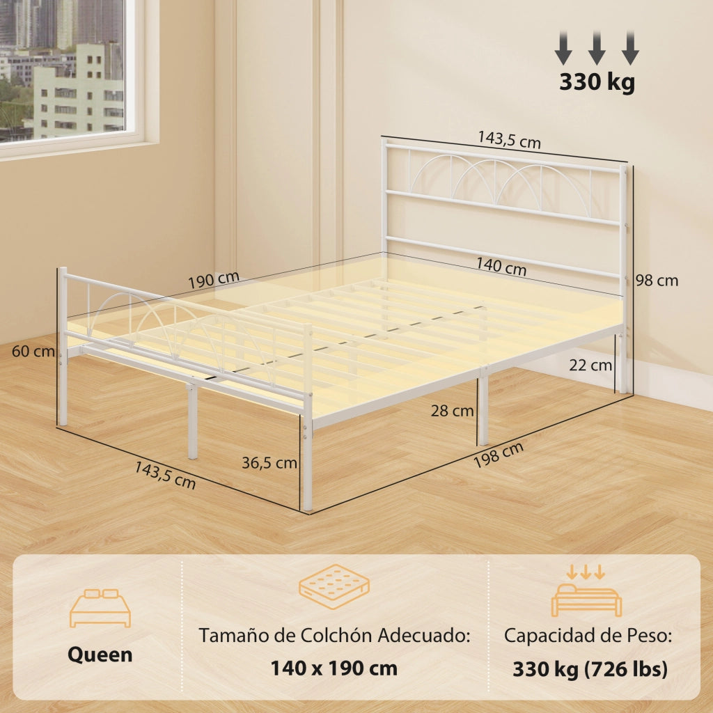 Letto Contenitore 140x190 cm ¨C Minimal ¨C Struttura Acero Grigio