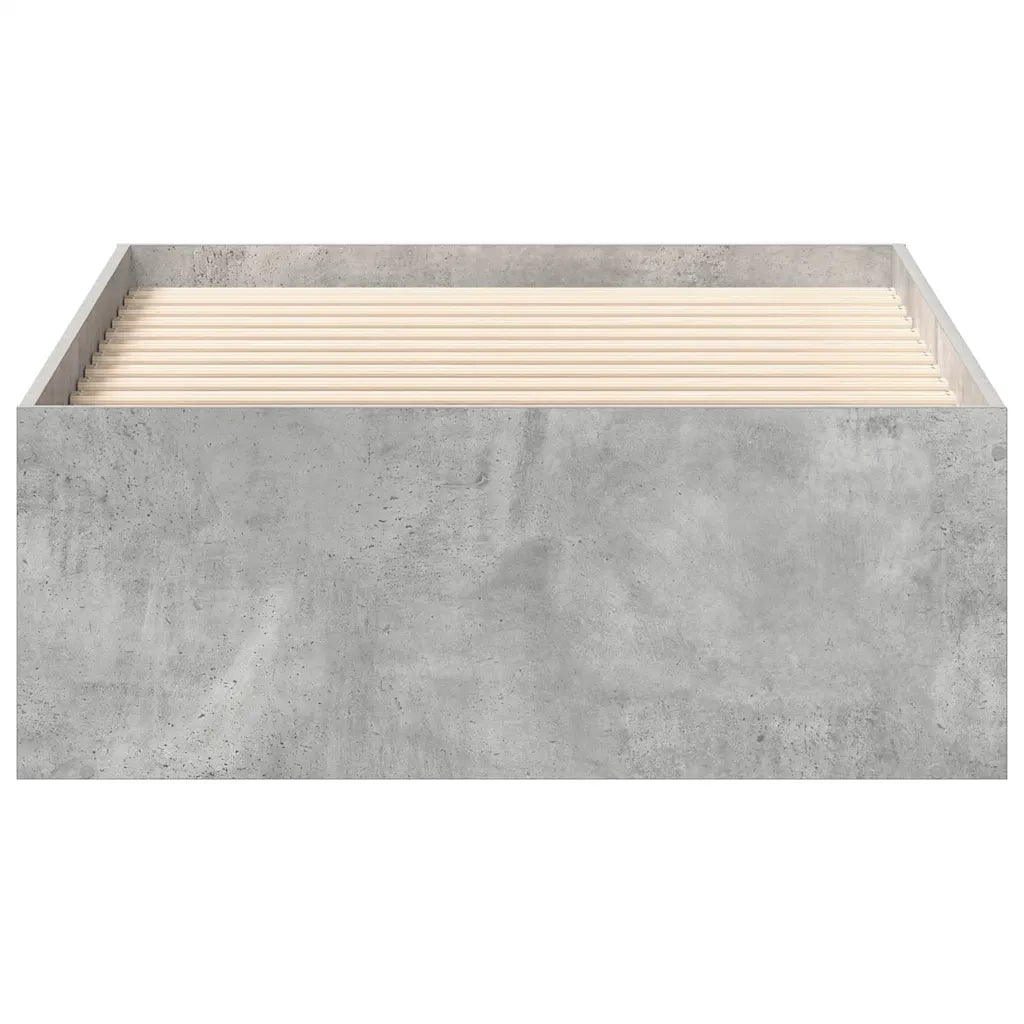 Giroletto-Struttura Letto Grigio Cemento 90x200 cm
