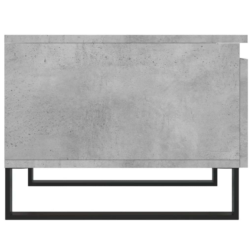 2 pz Tavolini salotto | Tavolino da caff¨¨ | Tavolino da Soggiorno Grigio Cemento 50x46x35 Legno Multistrato