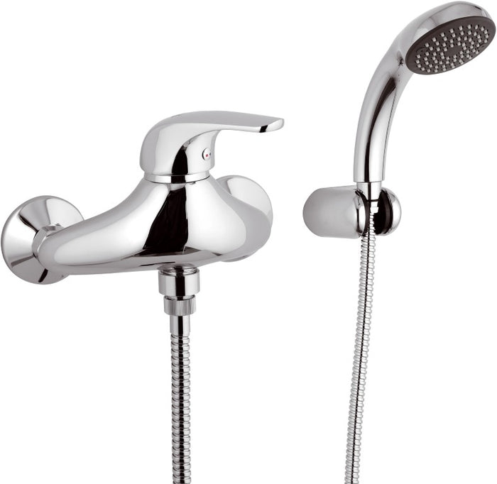 Rubinetto esterno per doccia con doccia duplex - serie project