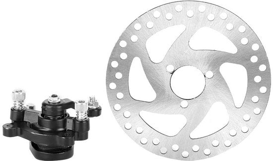 Dischi freno in alluminio - Chiave freno stabile - Prestazioni frenanti affidabili - Buon assorbimento del calore - Lunga durata - Freno shockassorbente - Regolazione freno