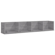 Mensola a Muro | Mensola a parete CD Grigio Sonoma 100x18x18 cm Legno Multistrato