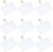 30 set di adattatori per lanyard per smartphone con patch metallica e anello universale per la maggior parte dei dispositivi mobili.