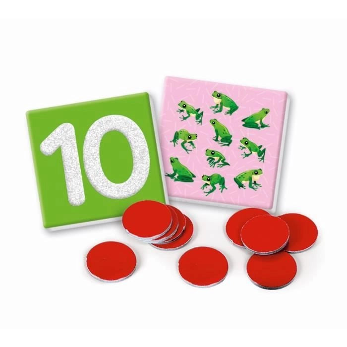 Montessori - Clementoni - Numeri tattili - Gioco educativo apprendimento numeri - 10 carte con numeri grezzi - Dai 3 anni in su