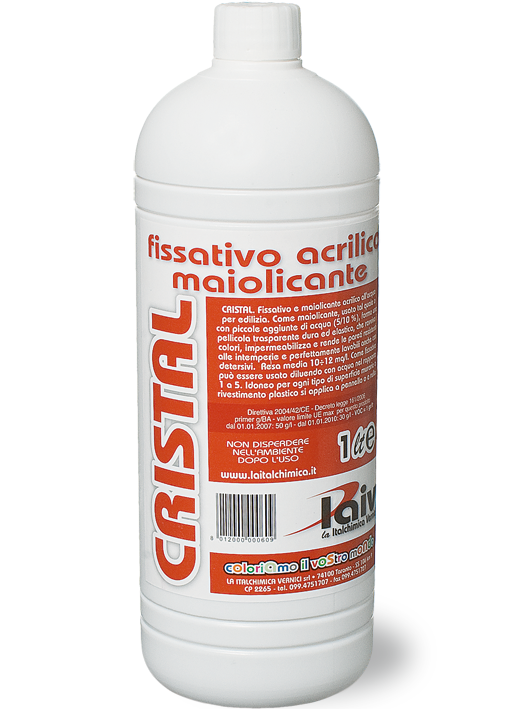 Fissativo acrilico cristal 5lt v