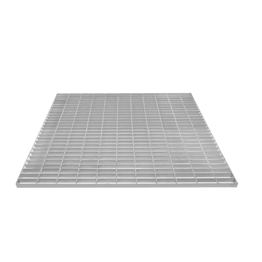 Griglia passerella in acciaio zincato griglia pavimento con scarico grigliato grondaia - 1100 mm x 1000 mm