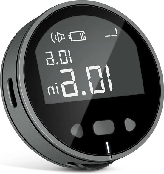Strumento di misurazione elettronico con display LCD - caricabile - strumento di misurazione di lunghezza - digitale livella - registrazioni - superficie piatta curva