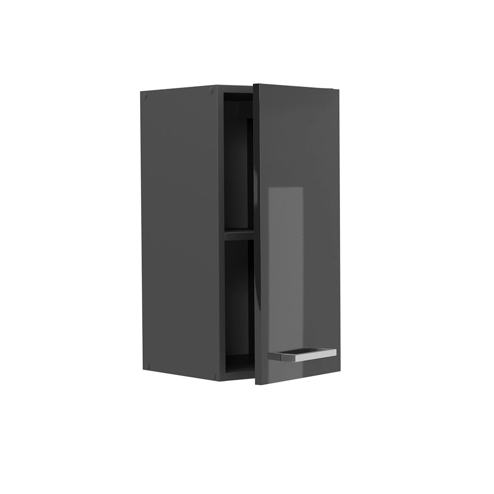 Pensile da cucina R-Line Antracite lucido/Antracite 30 cm Vicco