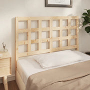 Testiera Letto-Testata-Testiera Decorativa 125,5x4x100 cm in Legno Massello di Pino 948127