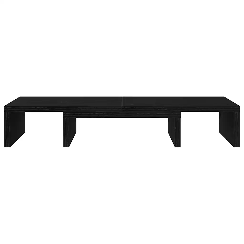 Supporto Monitor Regolabile Rovere Nero 60x24x10,5cm Truciolato CFW7497072