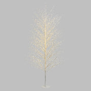 Albero Ramo TIGLIO Bianco H230 cm 1560 MicroLED